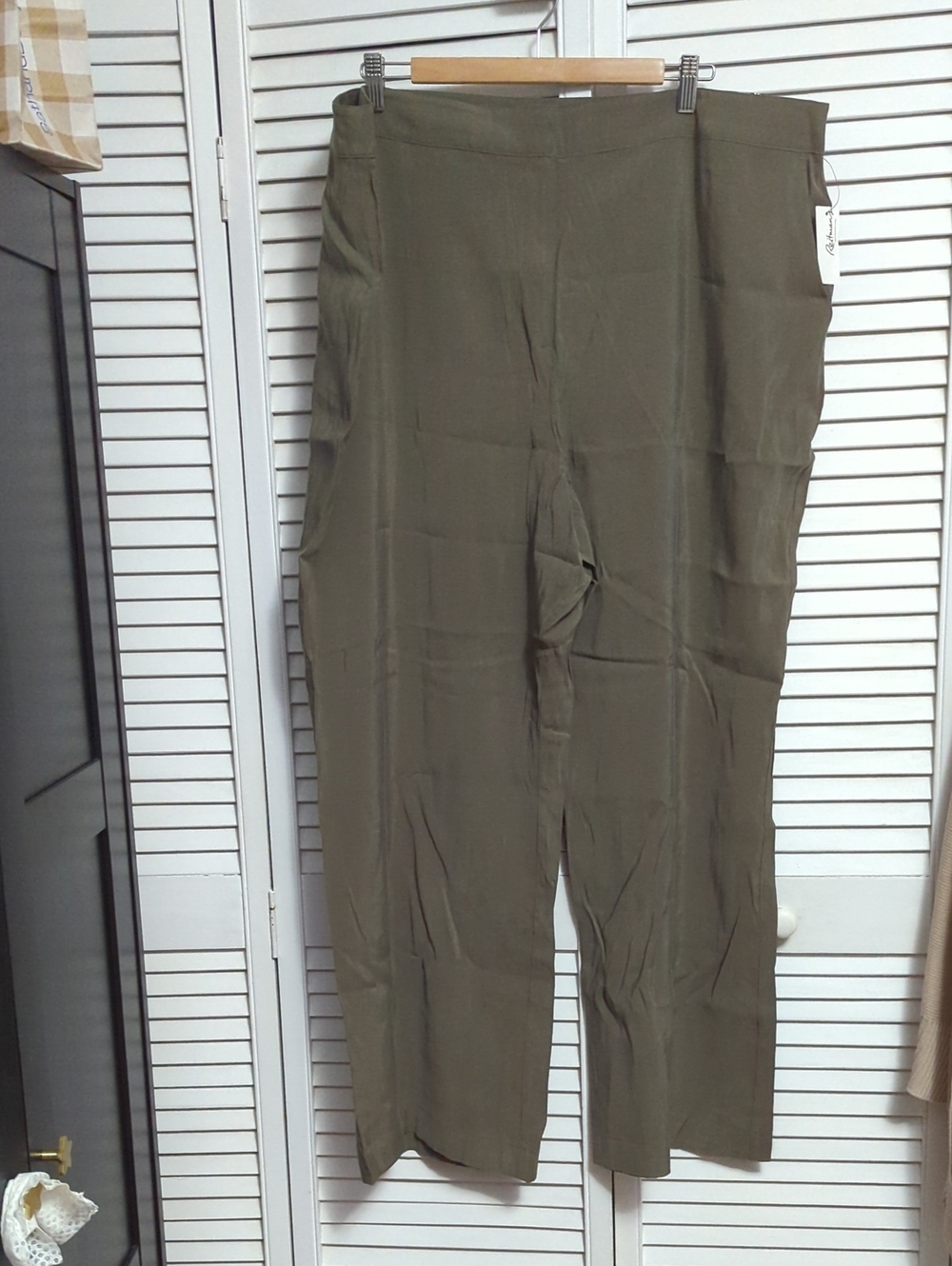 Reitmans, Olive Wide-Leg Women's Pants